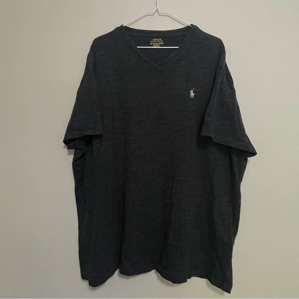 Ralph Lauren Gray V-Neck Shirt
Size  XXL - stylish T-shirt‎